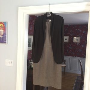 Classic professional sheath-coordinating sweater